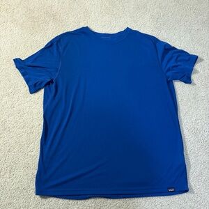 Patagonia Capilene Cool Trail Short Sleeve T-Shirt Men’s Large Blue